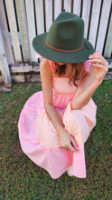 Load image into Gallery viewer, KJH SURF Finns Bay Adult Fedora Forrest Green