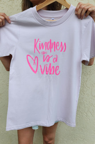 TLB Kindness is a vibe tee Orchid