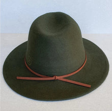 Load image into Gallery viewer, KJH SURF Finns Bay Adult Fedora Forrest Green