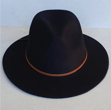 Load image into Gallery viewer, KJH SURF Finns Bay Adult Fedora Black