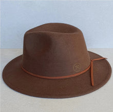 Load image into Gallery viewer, KJH SURF Finns Bay Adult Fedora Brown