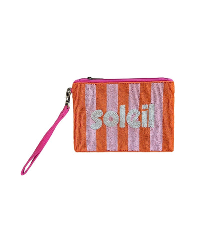 Soleil Beaded Pouch
